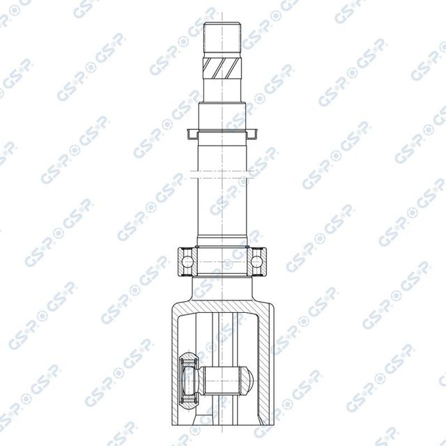 Шрус внутренний (граната) GSP для Lada XRAY I 2019-2026. Артикул 603654