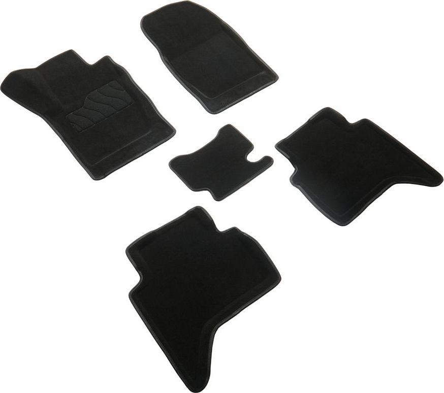 Коврики 3D Seintex ворсовые для салона Tank 300 2021-2026 Черные. Артикул 99066