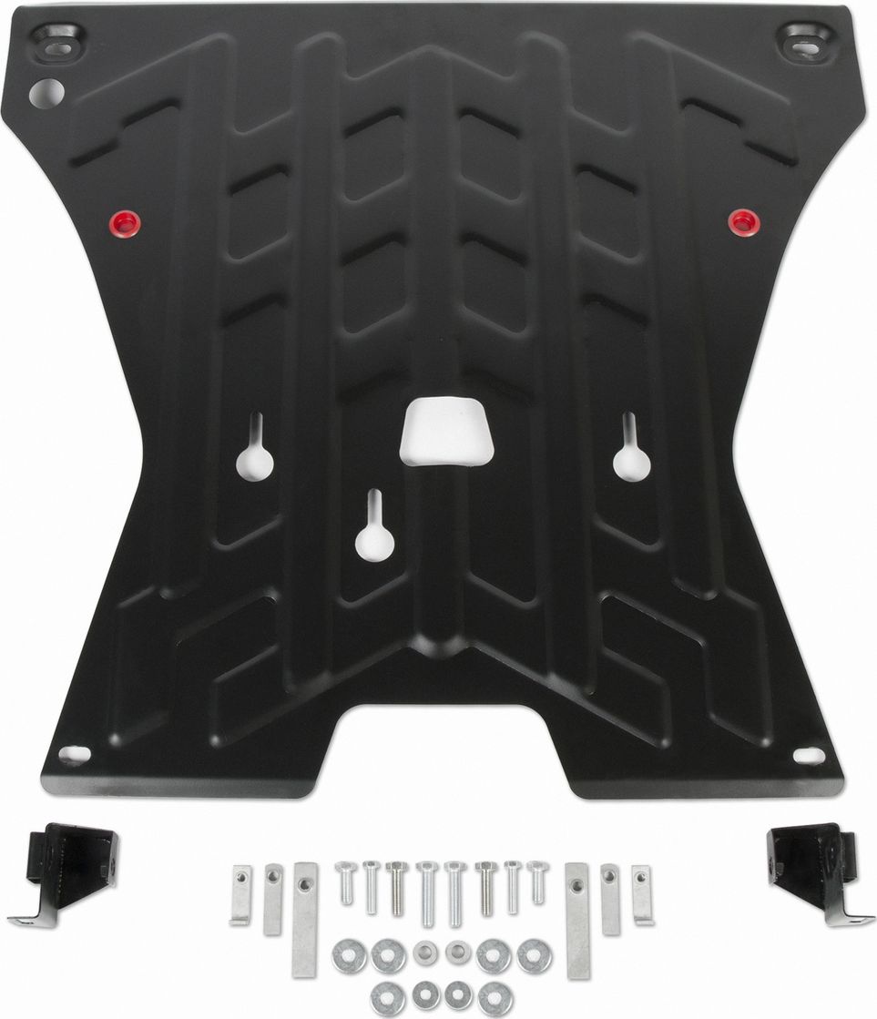 Защита АвтоБРОНЯ для картера и КПП Audi Q5 I 2008-2017. Артикул 111.00321.1