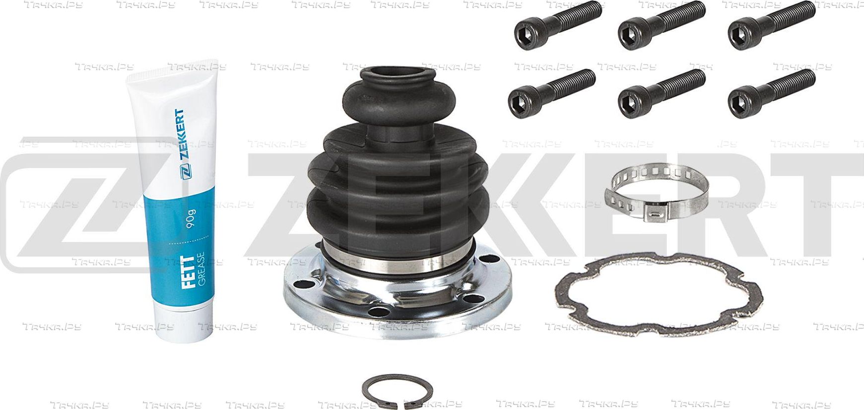 Пыльник ШРУСа внутренний Zekkert задний для Audi A6 allroad I (C5) 2000-2005. Артикул SM-1008S