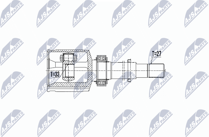 Шрус внутренний (граната) NTY. Артикул NPW-NS-058