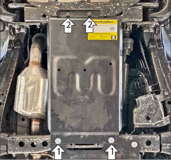 Защита Мотодор для КПП Haval H5 II 2023-2026. Артикул 73119