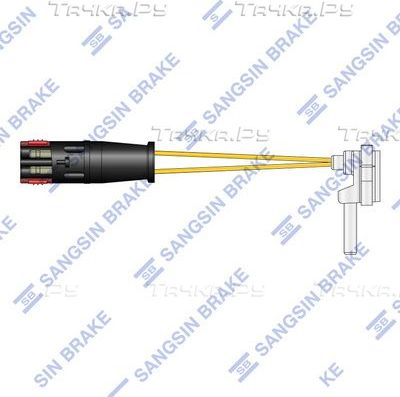Датчик износа тормозных колодок  Sangsin Hi-Q. Артикул SWS2503