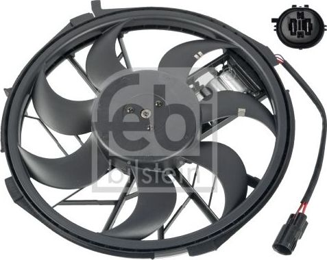 Вентилятор радиатора двигателя Febi Bilstein для Mercedes-Benz A-Класс II (W169) 2004-2012. Артикул 170446