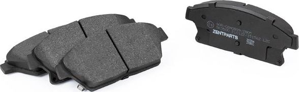 Тормозные колодки Zentparts. Артикул Z07264