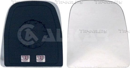 Зеркальное стекло бокового зеркала Alkar правое для IVECO Daily VI 2014-2026. Артикул 6432249