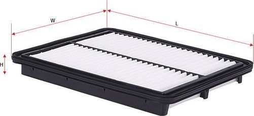 Воздушный фильтр Sakura. Артикул A-2844