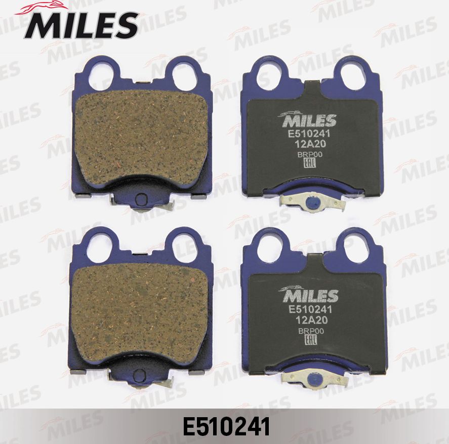 Тормозные колодки Miles (Керамика). Артикул E510241
