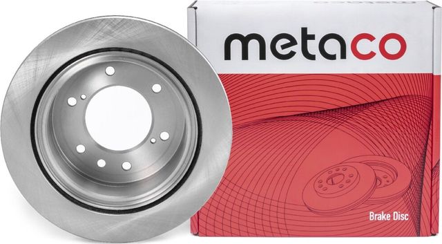 Диск тормозной задний (Metaco). Артикул 3060270