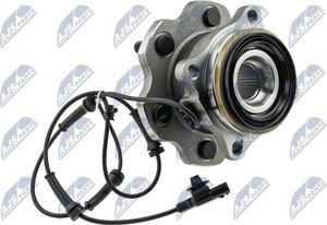 Ступичный подшипник (комплект) NTY задний правый/левый для Nissan Patrol Y62 2010-2025. Артикул KLT-NS-096