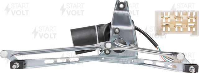 Трапеция стеклоочистителя (дворника) (в сборе) StartVOLT передний для ВАЗ Samara (2108, 2109, 2113, 2114) 1986-2013. Артикул VWA 01008