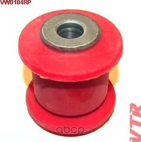 Полиуретановый сайлентблок рычага передней подвеск (VTR). Артикул VW0104RP