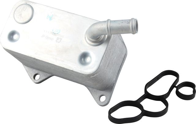 Радиатор масляный (маслоохладитель) для двигателя JP Group (алюминий). Артикул 1113500500