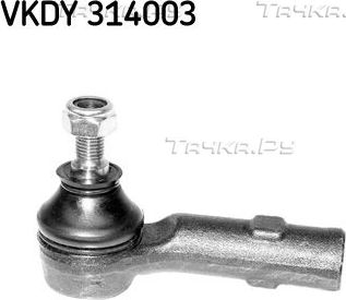 Наконечник рулевой тяги SKF левый для Ford Cougar 1998-2001. Артикул VKDY 314003