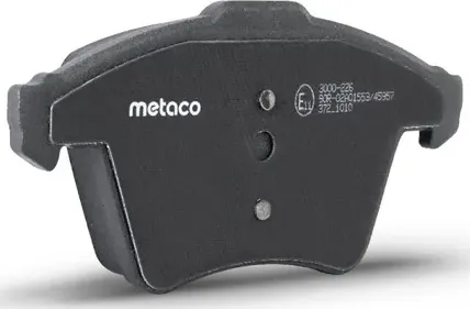 Колодки тормозные VOLKSWAGEN TOUAREG R16 03- перед. (Metaco). Артикул 3000226