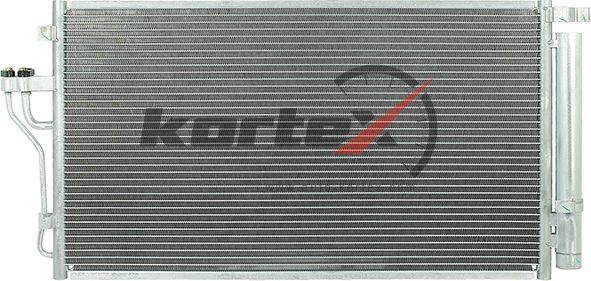 Радиатор кондиционера KIA SPORTAGE III 10 (Kortex). Артикул KRD2054