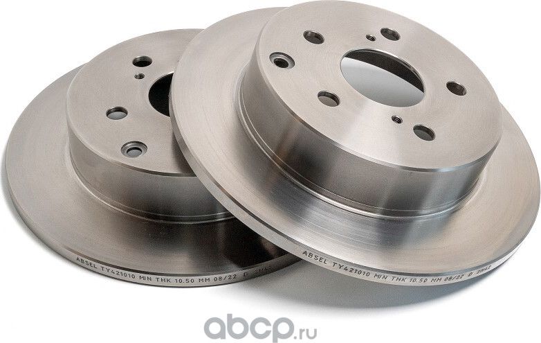 Диск тормозной задний (Absel). Артикул TY421010