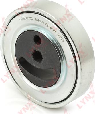 Натяжной ролик (натяжитель) приводного поликлинового ремня LYNXauto. Артикул PB-5025