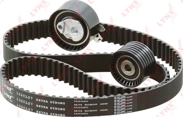 Ремень ГРМ с роликами (комплект) LYNXauto для Renault Logan II 2010-2026. Артикул PK-1357