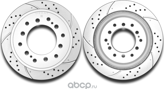 Тормозной диск Gerat DSK-R004P (задний) Platinum Gerat. Артикул DSKR004P