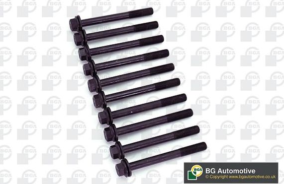 Комплект болтов ГБЦ BGA. Артикул BK0145