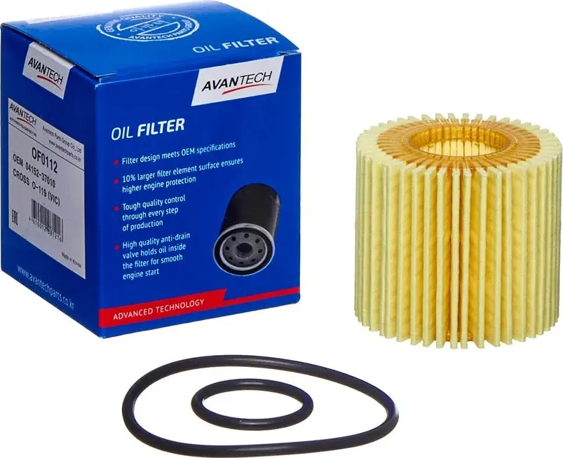 Фильтр масляный (Avantech). Артикул OF0112