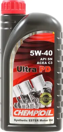 5W-40 ULTRA PD API SN/ CH-4, C2/ C3 1л (синт. мотор. масло) (Chempioil). Артикул CH97191