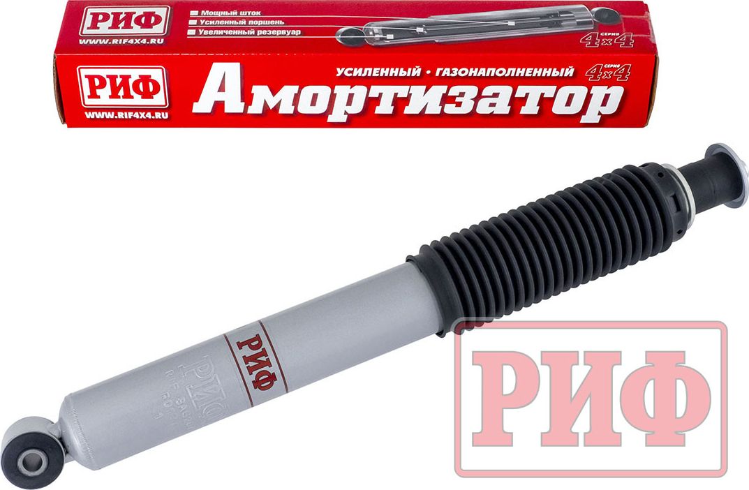 Амортизатор РИФ газовый передний штатный для УАЗ Патриот 2005-2026. Артикул SAG207
