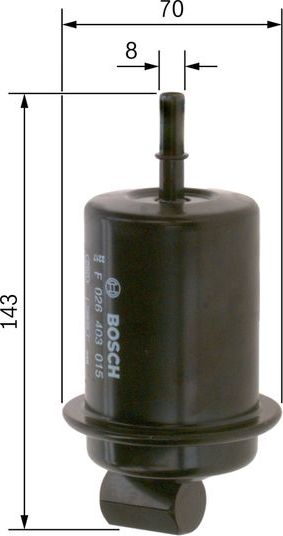 Топливный фильтр Bosch. Артикул F 026 403 015