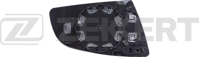 Зеркальное стекло бокового зеркала Zekkert левое для Audi A3 II (8P) 2003-2008. Артикул SP-1144