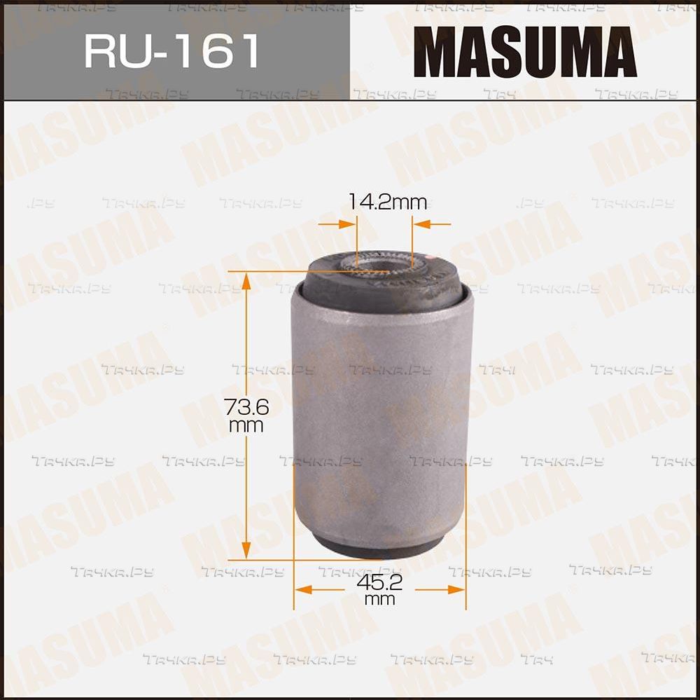 Сайлентблок заднего рычага подвески Masuma. Артикул RU-161
