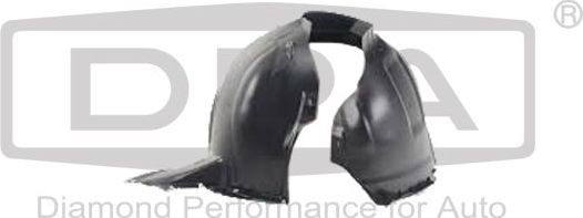Подкрылок DPA передний правый для Volkswagen Jetta VI 2012-2019. Артикул 88051079002