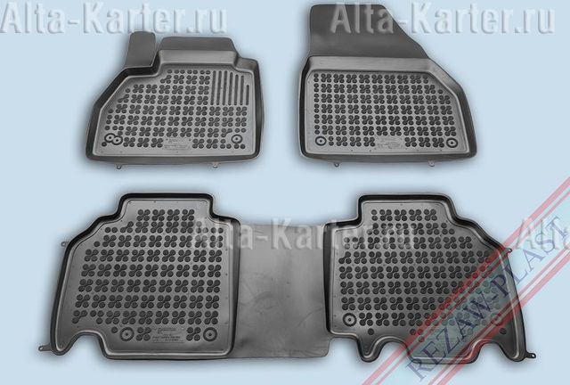 Коврики Rezaw Plast для салона Renault Kangoo II 2008-2026. Артикул 201907
