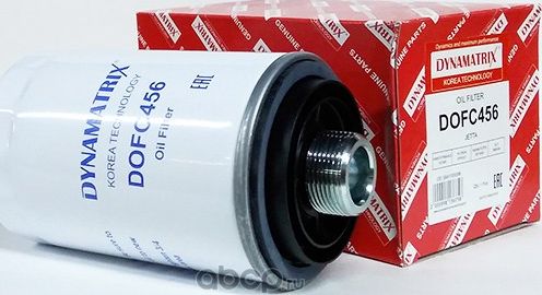фильтр масляный (Dynamatrix-Korea). Артикул DOFC456