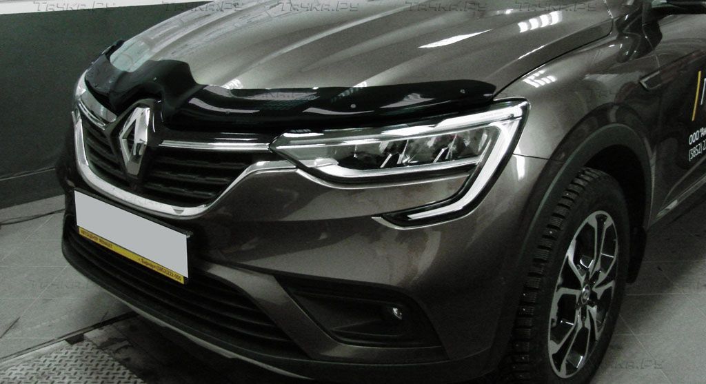 Дефлектор SIM для капота Renault Arkana 2019-2026. Артикул SREARK1912