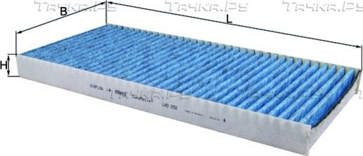 Салонный фильтр Mahle-Knecht CareMetix®. Артикул LAO 252