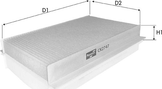 Салонный фильтр Tecneco Filters. Артикул CK2747