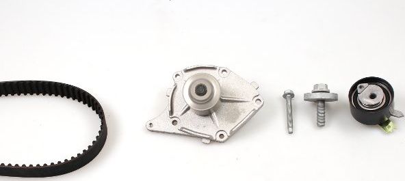 Помпа (водяной насос) с комплектом ремня ГРМ Hepu для Renault Kangoo I 2001-2009. Артикул PK09580