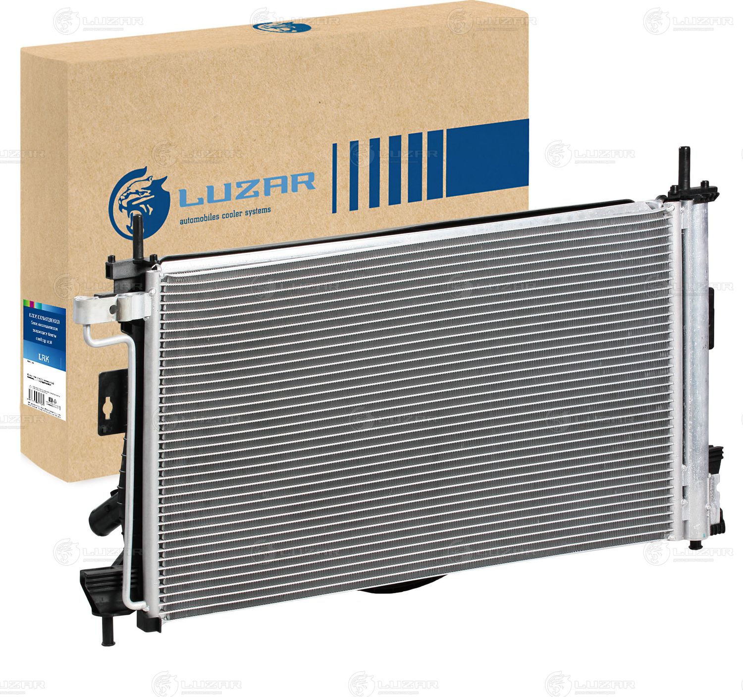 Радиатор охлаждения двигателя Luzar для Ford Focus III 2010-2019. Артикул LRK 1075