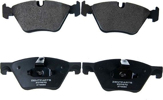 Тормозные колодки Zentparts. Артикул Z07570