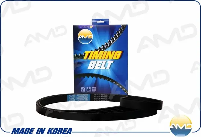 Ремень 5PK1750 генератора 8200833541/AMD.RENBL172 (конд, ГУР) AMD AMD. Артикул AMDRENBL172