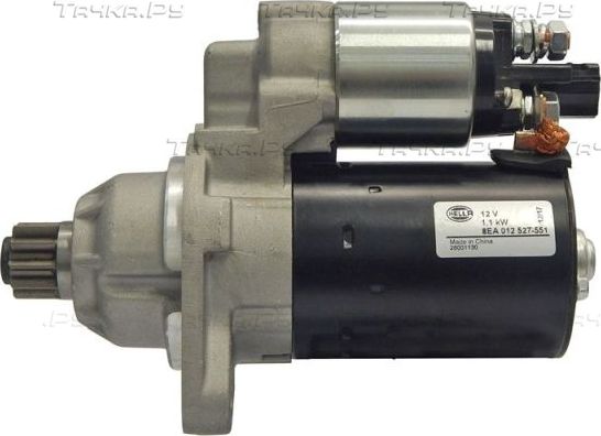 Стартер Hella для Volkswagen Passat CC I 2008-2012. Артикул 8EA 012 527-551