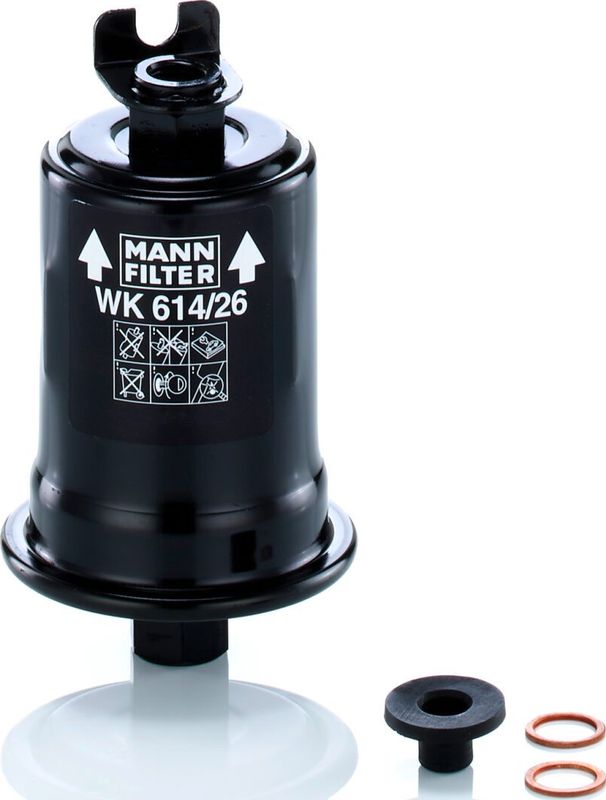 Топливный фильтр Mann-Filter. Артикул WK 614/26 x