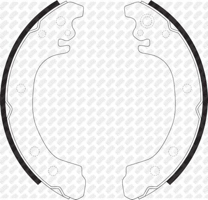 Тормозные колодки NiBK. Артикул FN0627