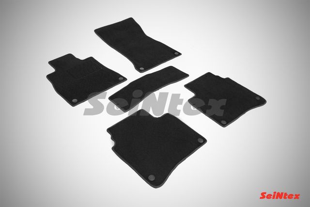 Коврики текстильные Seintex на нескользящей основе для салона Mercedes-Benz S-Класс W222 2013-2026. Артикул 86169