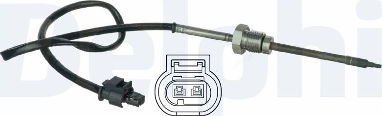 Датчик температуры выхлопных газов Delphi. Артикул TS30057