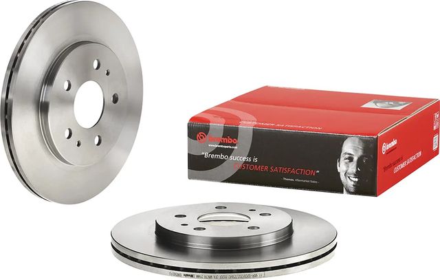 Тормозной диск Brembo PRIME LINE передний для Daihatsu Terios II 2005-2026. Артикул 09.B560.10