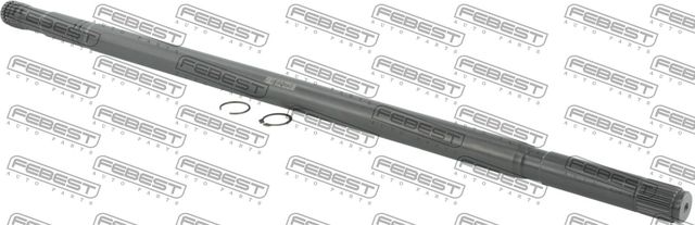 Полуось (привод в сборе, приводной вал) Febest передняя правая для Toyota Avensis II 2003-2008. Артикул 0112-ZZT251RH