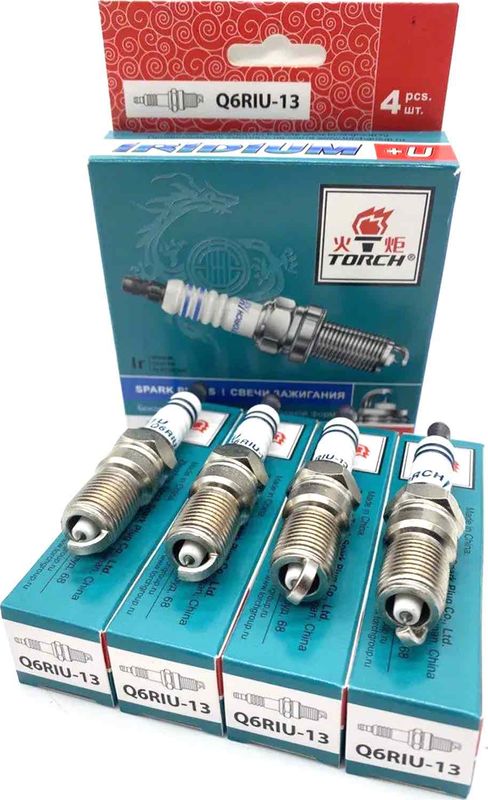 Свеча зажигания (Torch). Артикул Q6RIU-13