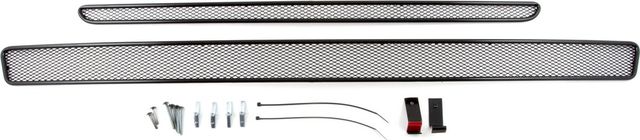 Сетка Arbori на решётку бампера, черная 10 мм для SUBARU Forester 2,5i-S, 2,0XT 2013-2026. Артикул 01-500313-101